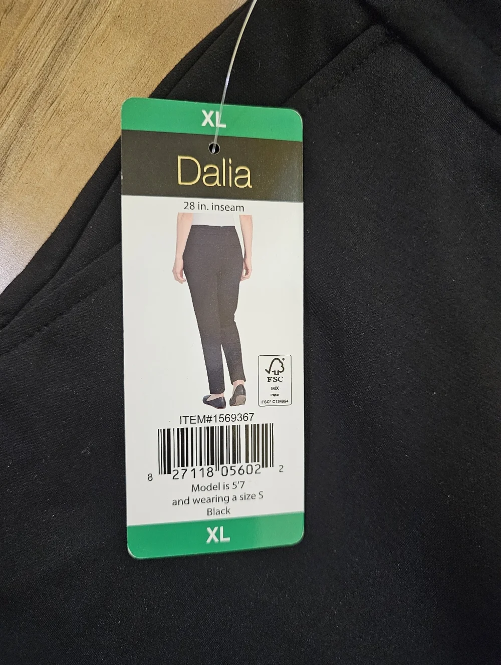 New Dalia Pull-on pant with drawstring - Picture 3 of 9